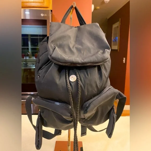 SEE BY CHLOE “Joy Rider" Black Backpack, GUC - Picture 1 of 14